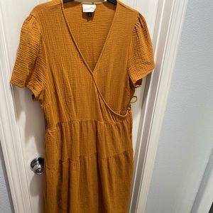 Mustard XL Dress